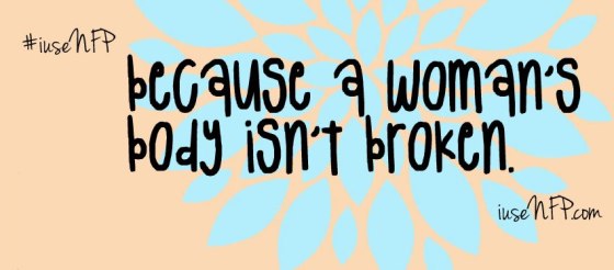 Woman's body is broken